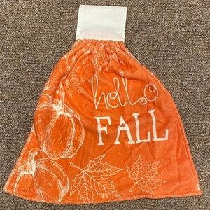 Orange Fall Kitchen Towel